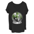 thumbnail image 1 of Women's The Nightmare Before Christmas Jack and Sally Meant To Be  Graphic T-Shirt, 1 of 4