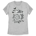 thumbnail image 1 of Women's The Nightmare Before Christmas Spiral Jack Graphic Tee Athletic Heather X Large, 1 of 4