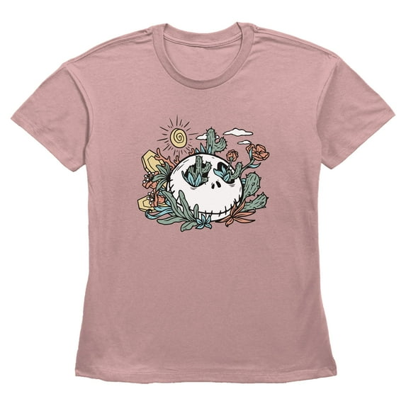 Women's The Nightmare Before Christmas Succulent Jack Skellington Graphic T-Shirt