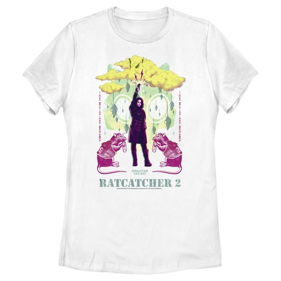 Women's The Suicide Squad Ratcatcher 2 Graphic Tee White Large