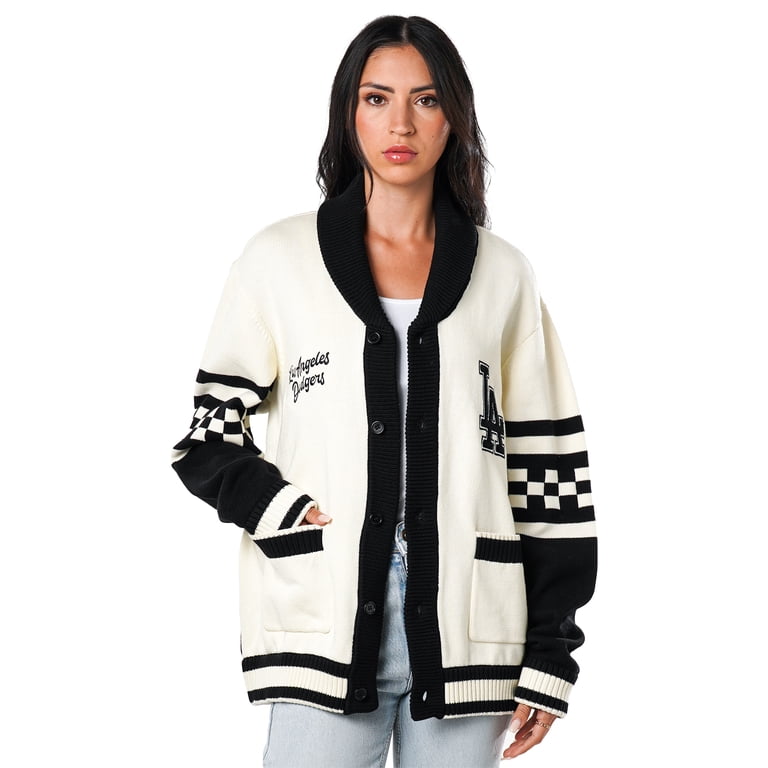 Women's The Wild Collective Cream Los Angeles Dodgers Jacquard
