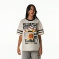 thumbnail image 1 of Women's The Wild Collective Cream Phoenix Suns 2025/26 City Edition Vintage Drop Shoulder Oversized Boyfriend T-Shirt, 1 of 2