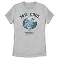 thumbnail image 1 of Women's The Year Without a Santa Claus Mr. Cool  Graphic Tee Athletic Heather 2X Large, 1 of 4