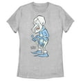 thumbnail image 1 of Women's The Year Without a Santa Claus Vintage Snow  Graphic Tee Athletic Heather Medium, 1 of 4