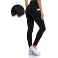 thumbnail image 1 of Women's Thermal Fleece Lined Leggings High Waisted Winter Yoga Pants with Pockets, 1 of 7