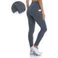 thumbnail image 1 of Women's Thermal Fleece Lined Leggings High Waisted Winter Yoga Pants with Pockets, 1 of 6