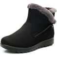 thumbnail image 1 of Women's Thermal Snow Boots with Side Zipper - Winter Ankle Booties for Outdoor Comfort, 1 of 6
