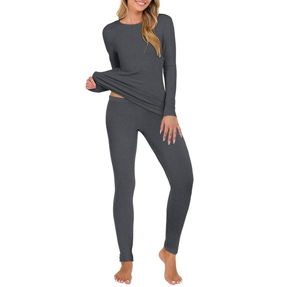 Women's Thermal Underwear Set For Winter Warmth