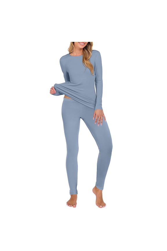 Women's Thermal Underwear Set For Winter Warmth