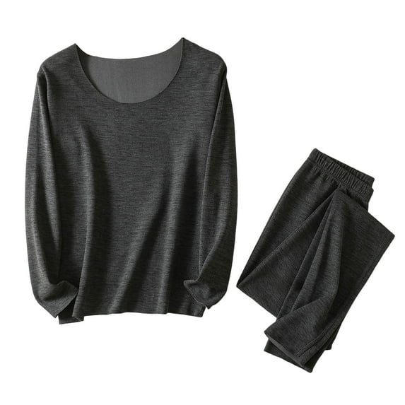 Women's Thermal Underwear Sets Fleece Lined Long Sleeve Top & Bottom Ultra-Soft Seamless Long Johns Base Layer Sets