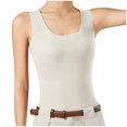 thumbnail image 1 of Women's Thermal Underwear Top Thickened Warm Vest with Built-in Bra for Cold Weather and Comfort, 1 of 4