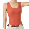 thumbnail image 1 of Women's Thermal Underwear Top Thickened Warm Vest with Built-in Bra for Cold Weather and Comfort, 1 of 4