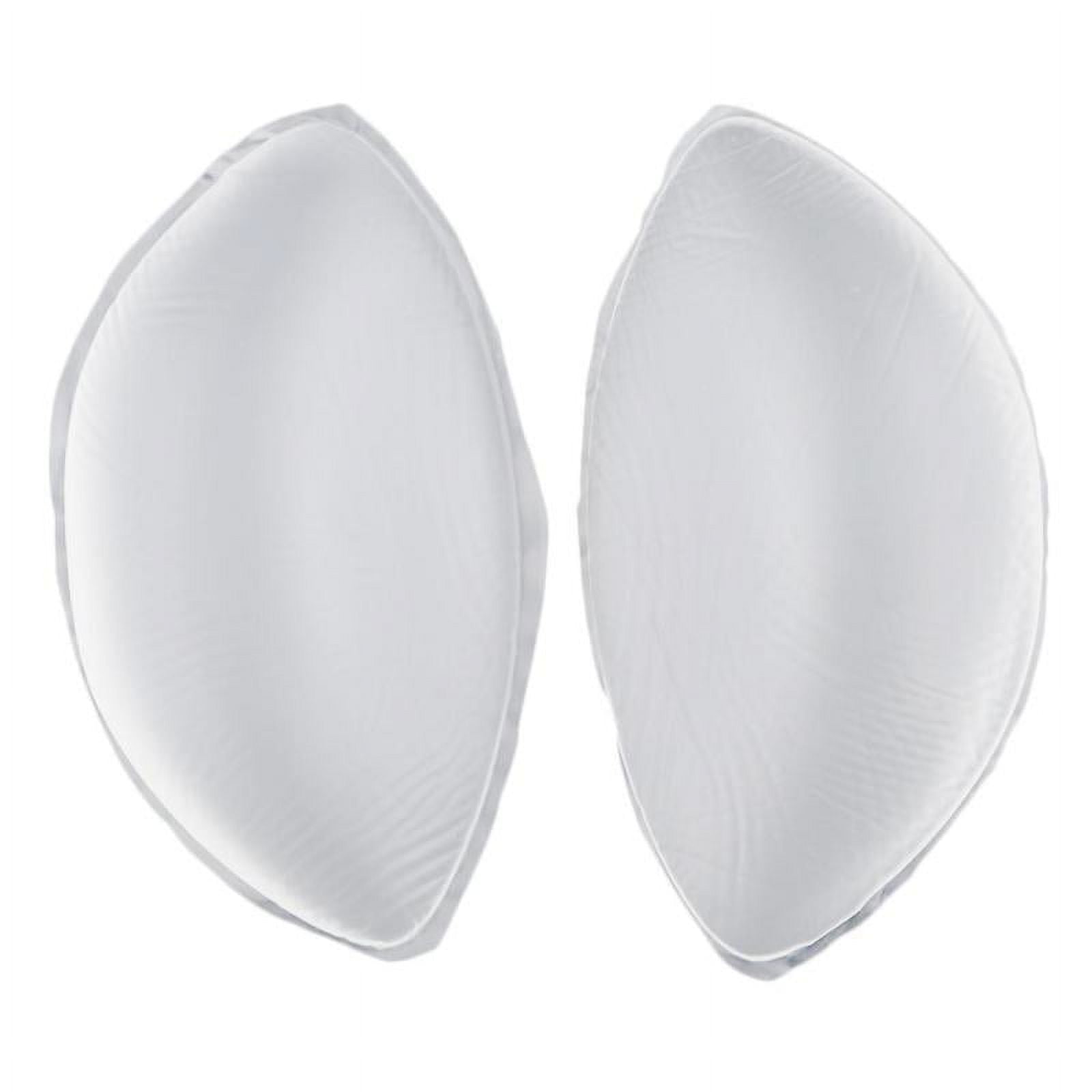 Women's Thick Silicone Bra Pads Inserts Breast Enhancers Cleavage Enhancing  - Clear, as described