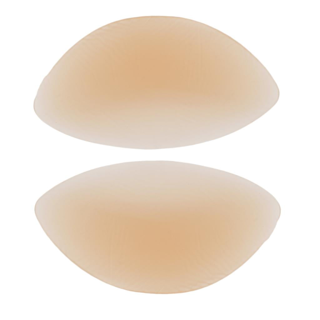 Women's Thick Silicone Bra Pads Inserts Breast Enhancers Cleavage Enhancing  - Skin Color, 