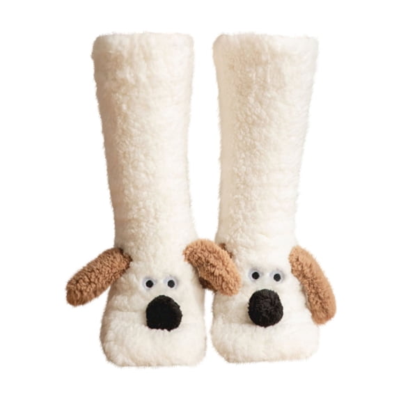 Women's Thickened Lambskin Socks - Winter Warm, Postpartum Socks, Carpet/Sleep/Home Floor Socks, Style A