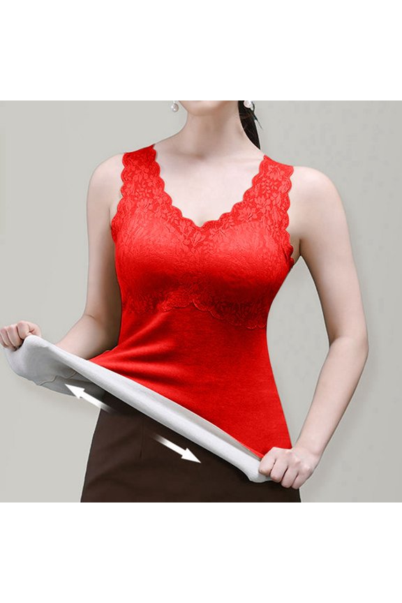 Women's Thickened Thermal Vest With Built In Padding Fall Winter Layering Top For Comfort & Warmth Woman's Thermal Underwear Women Thermal Top Thermal for Woman Warm Shirts for Men Long Sleeve Womens