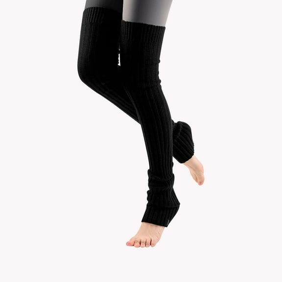 Women's Thigh High Leg Warmers/Slouch Socks, Soft & Thick Footless Socks, Warm Leg Protection 1Pairs