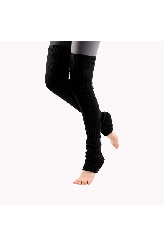 Women's Thigh High Leg Warmers/Slouch Socks, Soft & Thick Footless Socks, Warm Leg Protection 1Pairs