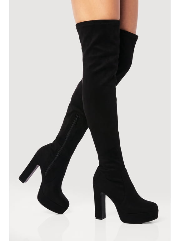 Women's Thigh High Platform Boots