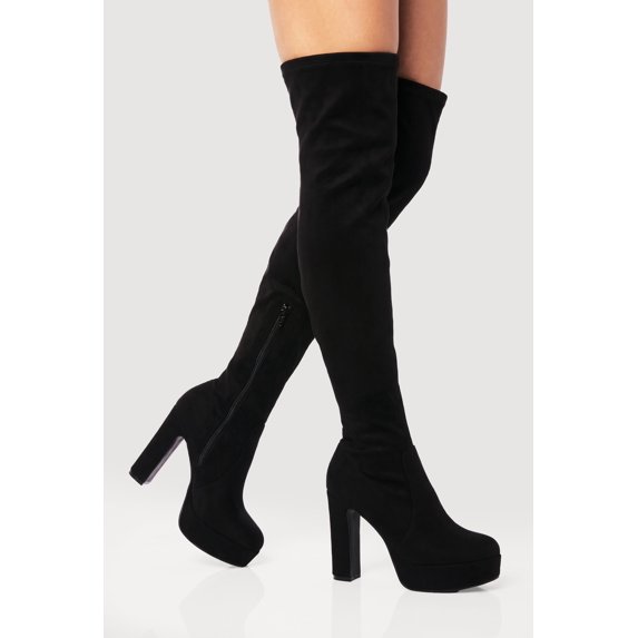 Women's Thigh High Platform Boots
