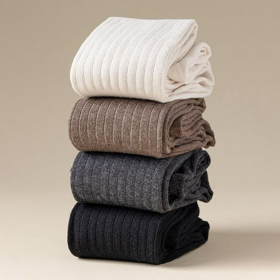 Women's Thigh High Stockings, Over The Knee Thermal Warm Long Socks