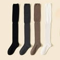 thumbnail image 1 of Women's Thigh High Stockings - Warm Over The Knee Long Socks for Autumn/Winter, 1 of 8