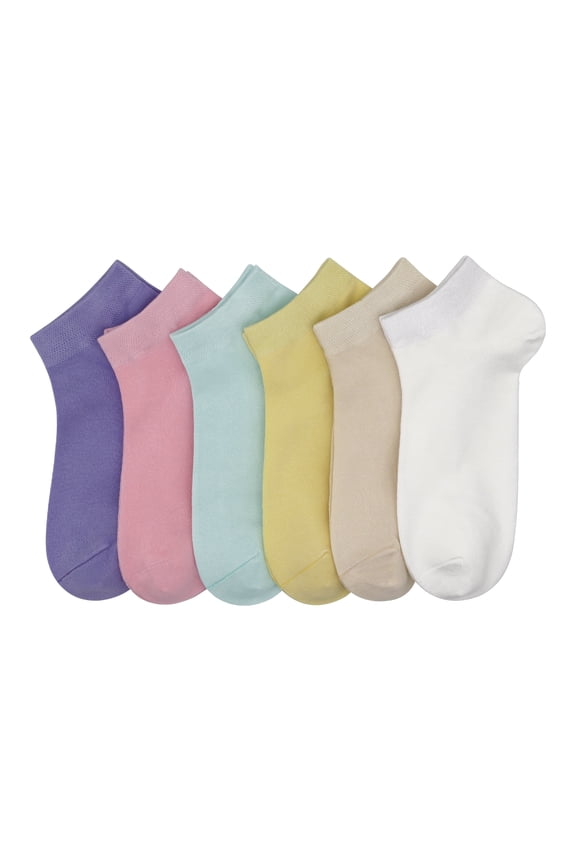 Women's Thin Ankle Low Cut Socks Bamboo Lightweight Flat Seam Athletic Sock, 6 Pack Ladies Running Sock (as1, numeric, numeric_3, numeric_7, regular, regular, Assorted6) …