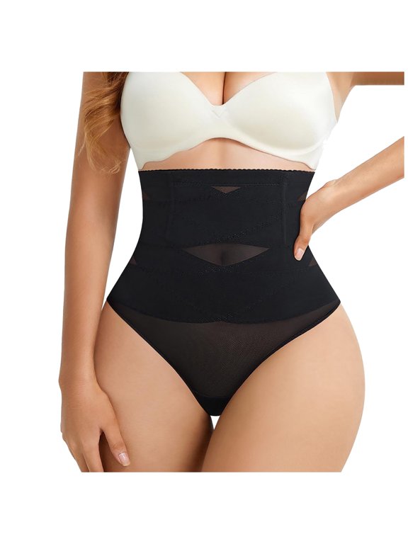 Women's Thin Plus Size High Waist and Shaping Underwear Underwear Women Boy Shorts Seams M