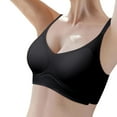 thumbnail image 1 of Women's Thin Seamless Soft Support Bra: Wireless, Nylon & Spandex, Improves Posture, for All Seasons, 1 of 3