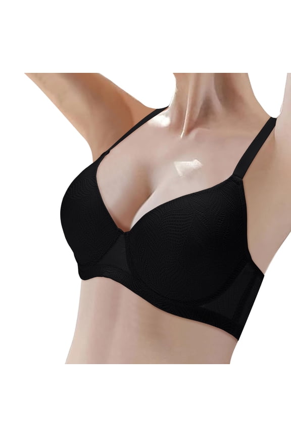Women's Thin Seamless Vest Soft Support Large Chest Small Half Fixed Cup Breathable Bra Backless Bra for Women Pack of Bras Sports Bras for Women One Shoulder Women Bra Strapless Bra Strapless for