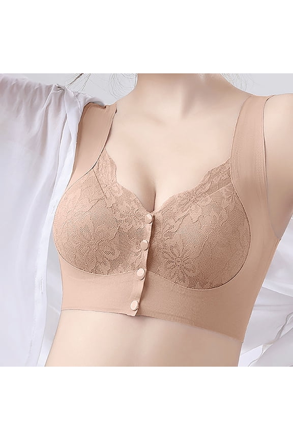 Women's Thin Seamless Vest Soft Support Large Chest Small Half Fixed Cup Breathable Bra One Shoulder Sports Bra Top Work Out Bras Bras plus Size Padded Bra No Underwire Woman Sports Bar Comfort Lift