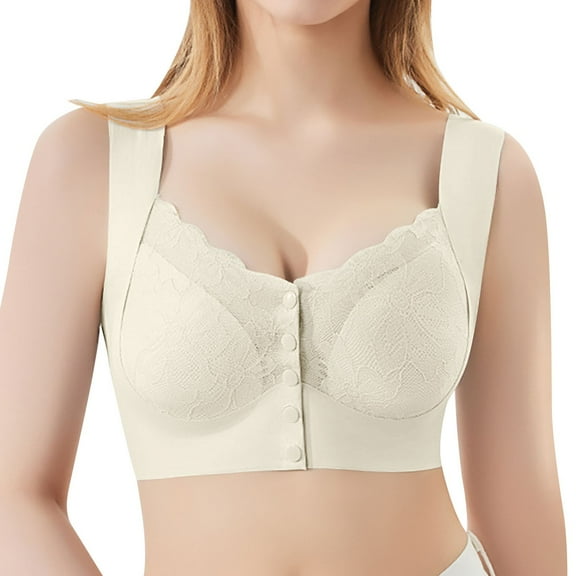 Women's Thin Seamless Vest Soft Support Large Chest Small Half Fixed Cup Breathable Bra