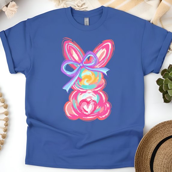 Women's “This Mama Loves Her Herd” Graphic T-Shirt, Royal, Size XL