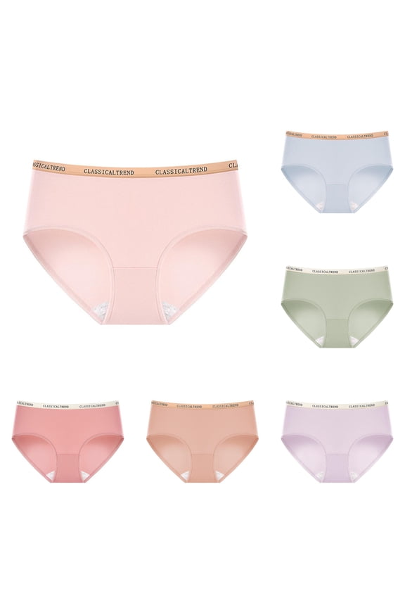 Women's Threaded Threaded Mid Rise Panties Womens Bikini Lot
