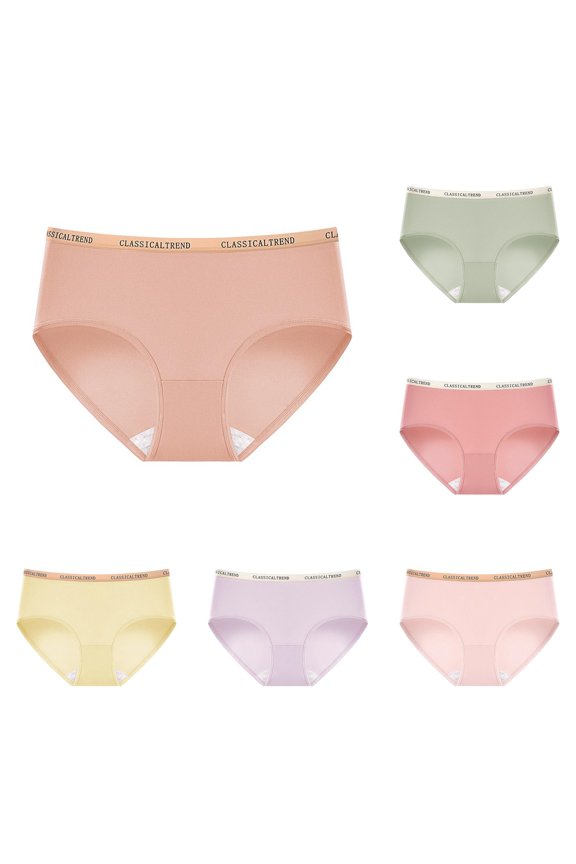 Women's Threaded Threaded Mid Rise Panties Womens Bikini Lot