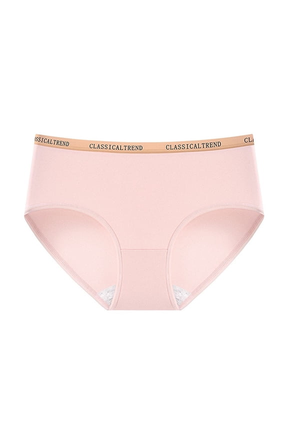 Women's Threaded Threaded Mid Rise Panties plus Size Silk Panties Mesh Thong Panties 4x Boy Shorts Underwear for Women Underwear Women Bikini Lace Candy Underwear for Women after Birth Underwear Women