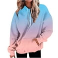 thumbnail image 1 of Women's Tie Dye Hoodies Oversized Hoody Pullover with Pocket Casual Loose Fit Hooded Sweatshirt Long Sleeve Tops Fall Winter Hoodie Trendy Fashion Drawstring Pullovers #06 Pink S, 1 of 3