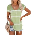 thumbnail image 1 of Women's Tie Dye Vest Plus Size Tank Tops Summer Sleeveless Shirts Loose Blouse, 1 of 2