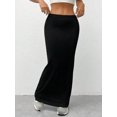 thumbnail image 1 of Women's Tight Fit Bodycon Midi Skirt, High Waist Stretch Pencil Skirt for Casual Streetwear & Everyday Wear, 1 of 5