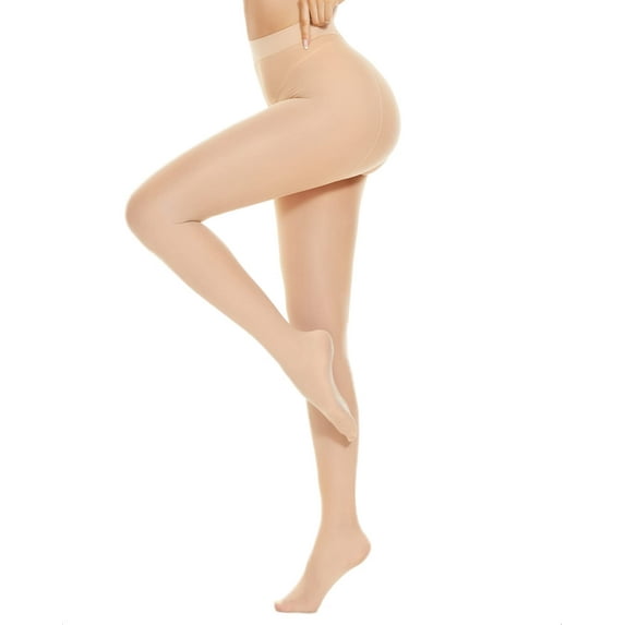 Women's Tights 70 Denier Natural Control Top, Tights for Women Comfort Stretch Opaque Pantyhose