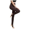 thumbnail image 1 of Women's Tights Thermal Pantyhose Leggings Opaque Winter Warm Stockings Tights Coffee XL, 1 of 5
