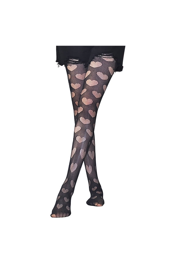 Women's Tights Women's Heat Mesh Pantyhose Attraction Black Mesh Stockings Anti Snagging Fishing Net Stockings Comfortable Breathable Leggings for Women