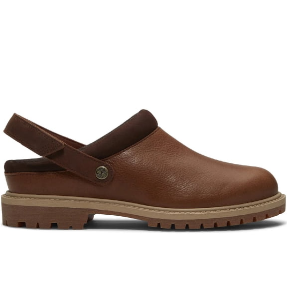 Women's Timberland Premium Clog Shoe Rust Full Grain (TB0A2PSB EM6) - 8.5