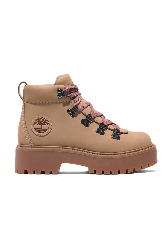 Women's Timberland Stone Street Mid Boot Med Beige Nubuck (TB0A27VJ EN3) - 7