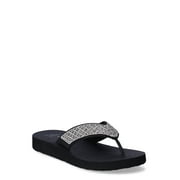 Women's Time and Tru Lifestyle Flip Flop Flat Sandals