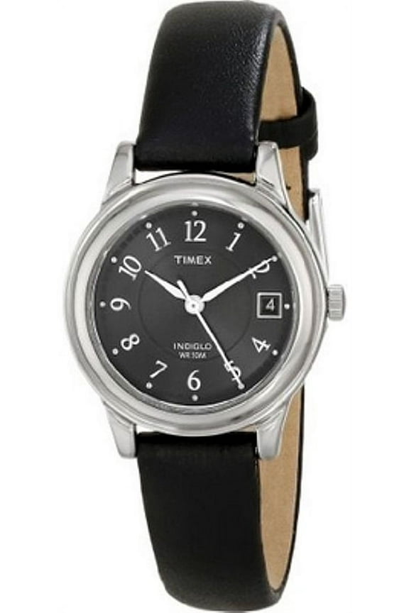 Women's Timex Porter Street Black Leather Band Watch T29291 T292919J