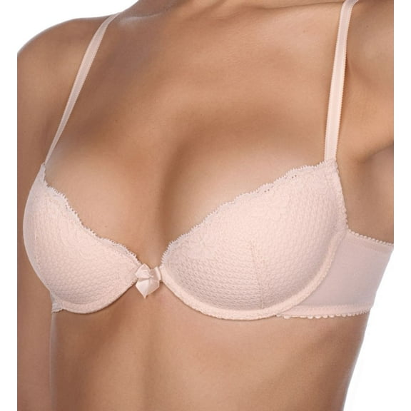 Women's Timpa 16450 Alice Lace Padded Bra (Beige 32A)