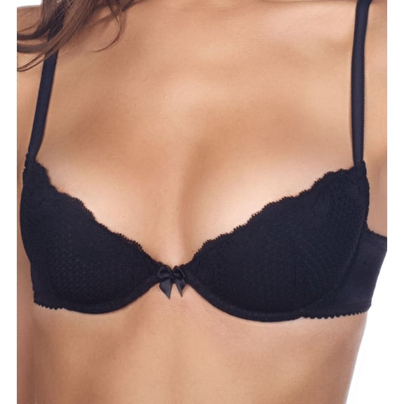 Women's Timpa 16450 Alice Lace Padded Bra (Black 34C)