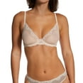 thumbnail image 1 of Women's Timpa 16541 Alice Lace Plunge Bra (Beige 38A), 1 of 1