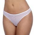 thumbnail image 1 of Women's Timpa 630800 Mesh Low Cut Bikini Panty (White L), 1 of 4